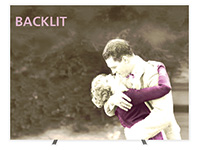 LED背光染料亚SEG张力织物显示