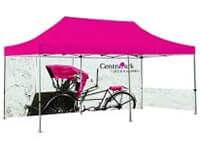 自定义印刷弹出帐篷，硬件，图形和配件