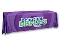 全彩色染色亚麻布桌布